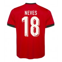 Maglia Calcio Portogallo Ruben Neves #18 Prima Divisa Europei 2024 Manica Corta